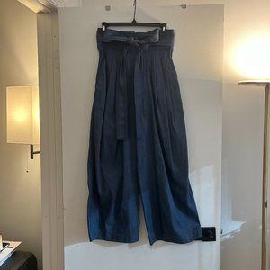 Marc Jacobs (Runway) Ss19 Denim Wide Leg Culottes - image 1